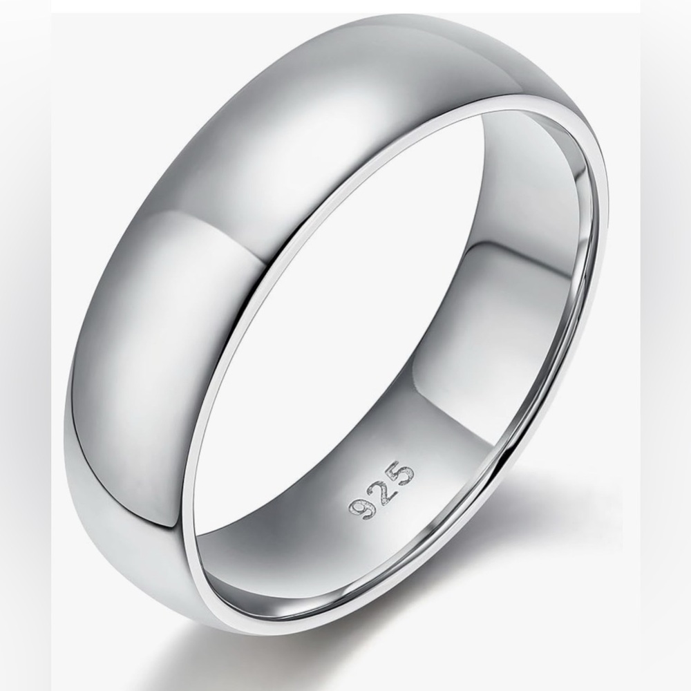 Men’s Sterling Silver Band Ring